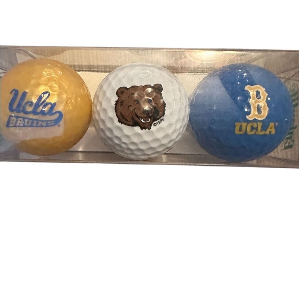 UCLA Bruins Top Flite Golf Balls Collegiate Licensed Product 3 Pack-NWT